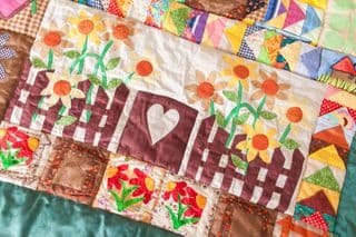 Garden Gate Patchwork Quilt