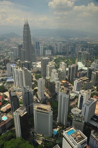 Ultra Modern Kuala Lumpur Cityscape