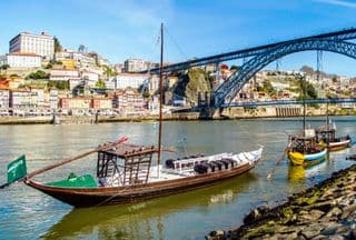 Rabelo Boats at Porto's Riverside