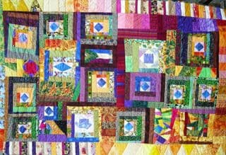 Colorful Patchwork Quilt