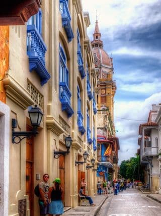 Historic Streets of Cartagena, Colombia