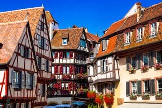 Half-timbered Houses in Colmar