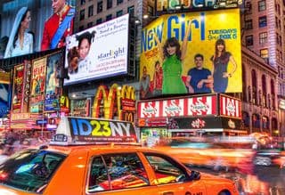 Neon Nights in Times Square