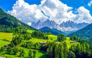 Summer in the Dolomites: Santa Maddalena Village
