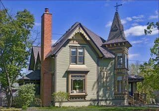 Gothic Victorian Home in Barrington IL