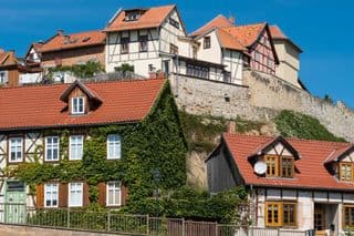 Half-timbered Houses of Muenzenberg, Quedlinburg