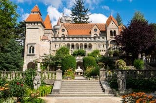 Szekesfehervar Castle in Hungarian Countryside