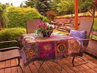 Springtime Garden Table Setting