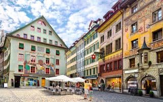 Historic Lucerne Streetscape