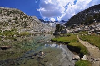 Alpine Lake in Yosemite National Park