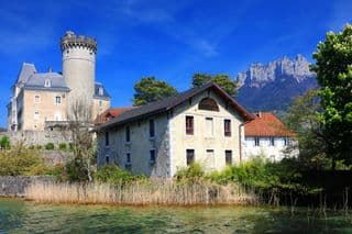 Château de Duingt by the Lac d'Annecy