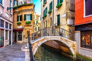 Ancient Bridge in the Heart of Venice