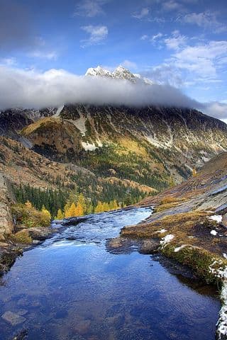 Mountain Majesty at Stuart Lake