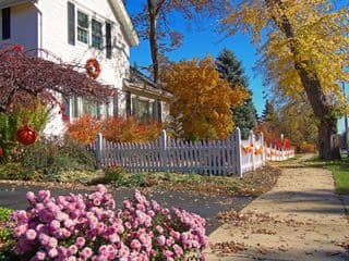 Autumn Charm in Cedarburg, Wisconsin