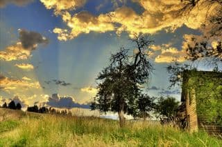 Sunrise over the Homestead Palouse