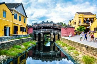 Japanese Covered Bridge in Hoi An Ancient Town