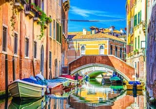 Venetian Canals in the Sunlight