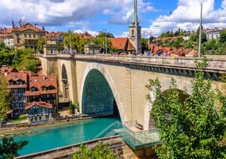 Nydeggbrücke Overlooking the Aare River